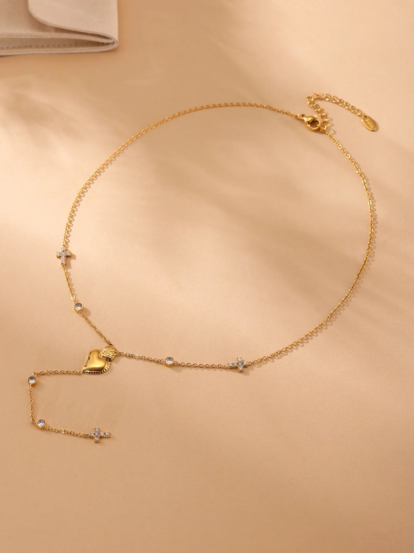 Hjärtfall Halsband✨